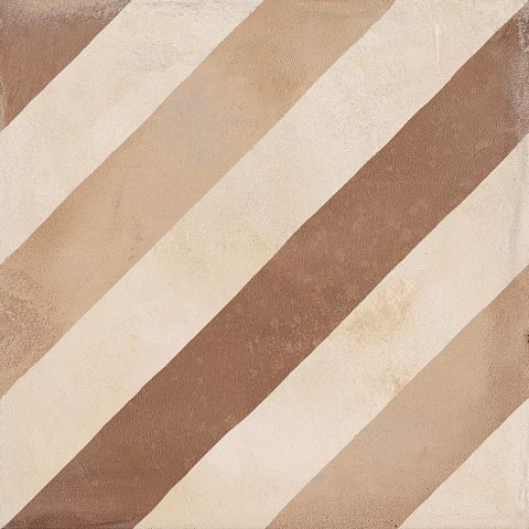 Cotto Medley_Ivory, Ochre and Terracotta_Diagonal